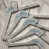 children's day of week hangers with light blue writing