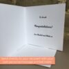 Your custom message printed inside or left blank for your handwritten message